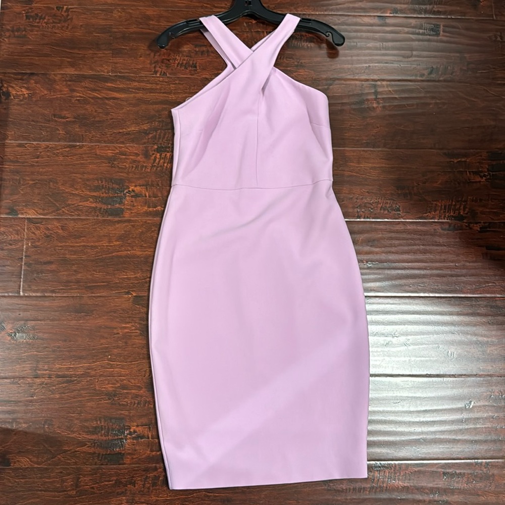 Lavender Likely Midi cocktail dress